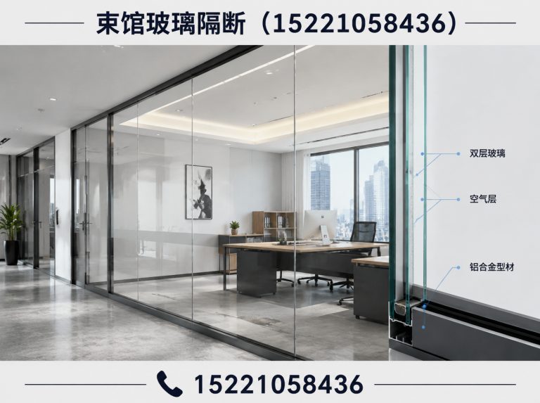 徐汇区玻璃隔断安装展示图